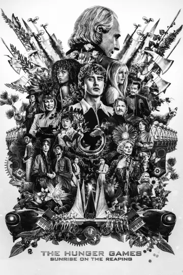Plakat do filmu "Igrzyska śmierci: Wschód słońca w dniu dożynek" #1861609