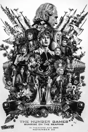 Plakat do filmu "Igrzyska śmierci: Wschód słońca w dniu dożynek" #1861610