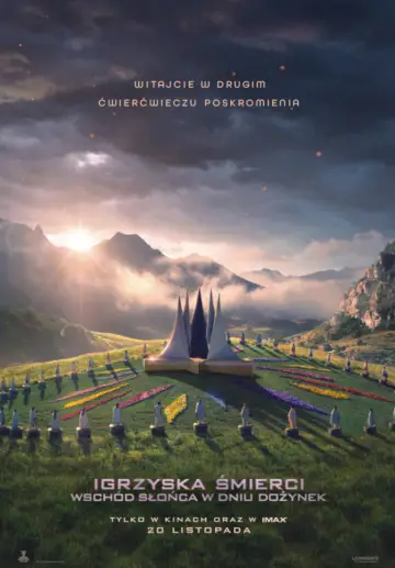 Plakat do filmu "Igrzyska śmierci: Wschód słońca w dniu dożynek" #830350