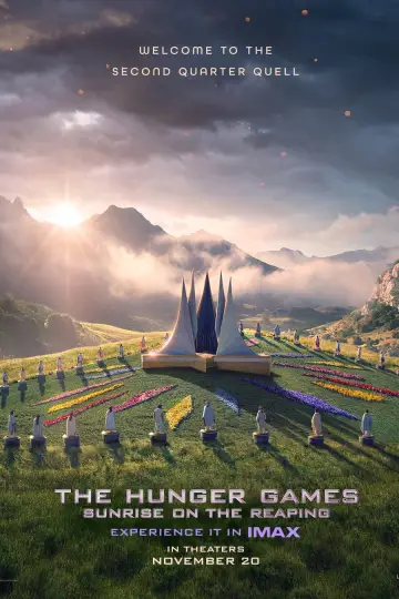 Plakat do filmu "Igrzyska śmierci: Wschód słońca w dniu dożynek" #830351