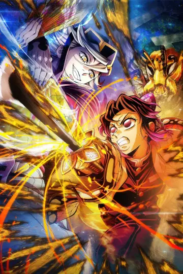 Plakat do filmu "Demon Slayer: Kimetsu no Yaiba – Infinity Castle" #509065