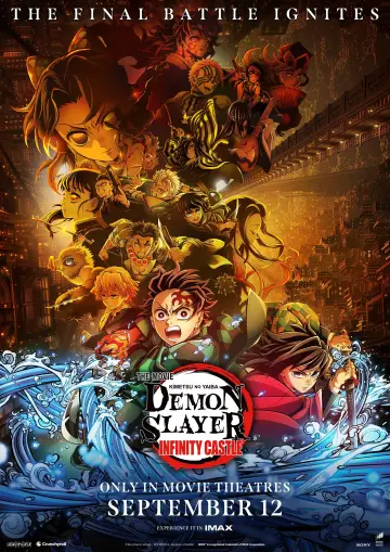 Plakat do filmu "Demon Slayer: Kimetsu no Yaiba – Infinity Castle" #509074