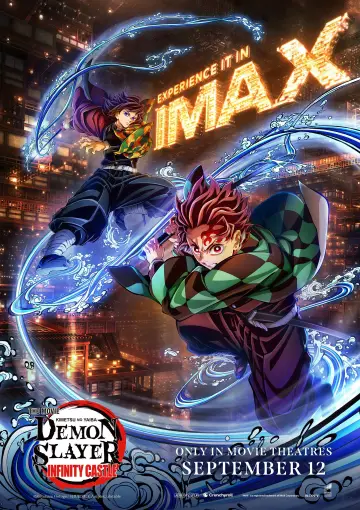 Plakat do filmu "Demon Slayer: Kimetsu no Yaiba – Infinity Castle" #509100