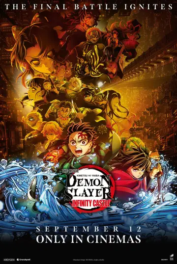 Plakat do filmu "Demon Slayer: Kimetsu no Yaiba – Infinity Castle" #509123