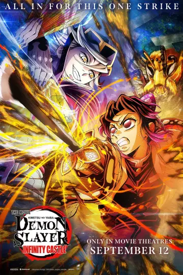 Plakat do filmu "Demon Slayer: Kimetsu no Yaiba – Infinity Castle" #509143