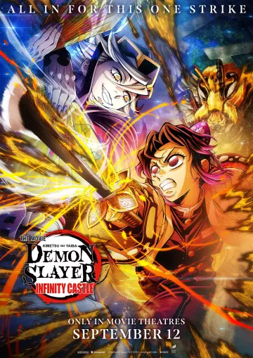 Plakat do filmu "Demon Slayer: Kimetsu no Yaiba – Infinity Castle" #509150