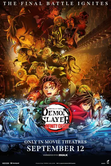 Plakat do filmu "Demon Slayer: Kimetsu no Yaiba – Infinity Castle" #509213