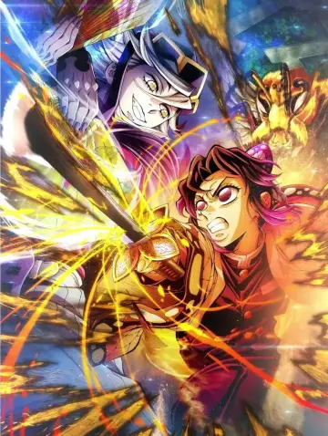 Plakat do filmu "Demon Slayer: Kimetsu no Yaiba – Infinity Castle" #509250