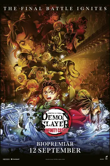 Plakat do filmu "Demon Slayer: Kimetsu no Yaiba – Infinity Castle" #759842
