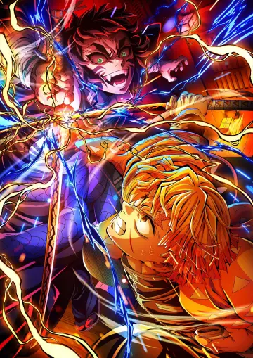 Plakat do filmu "Demon Slayer: Kimetsu no Yaiba – Infinity Castle" #924774