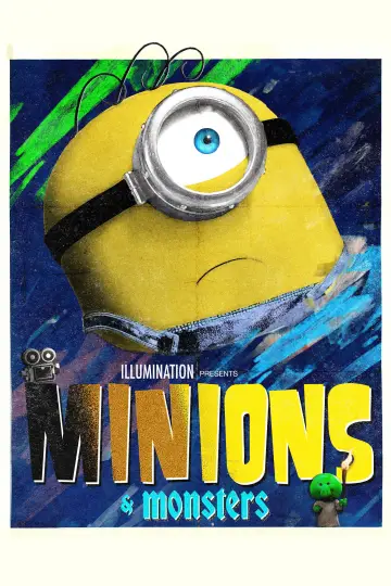 Plakat do filmu "Minionki i straszydła" #1569986