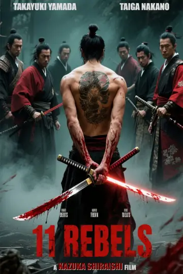 Plakat do filmu "十一人の賊軍" #682464
