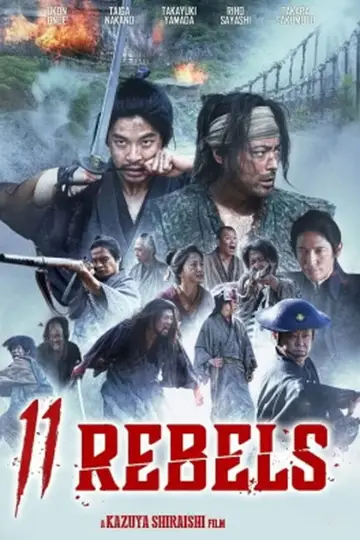 Plakat do filmu "十一人の賊軍" #682467