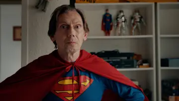 Zasłona do filmu "Saving Superman" #1568495