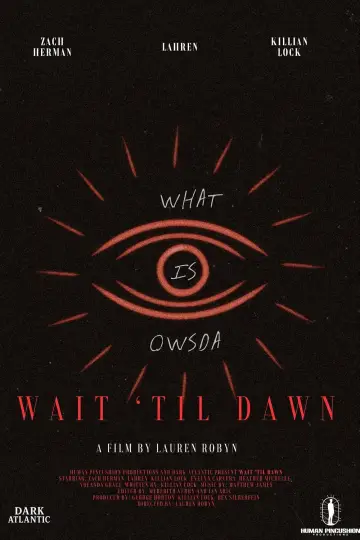 Wait Til Dawn plakat