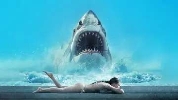 Zasłona do filmu "Shark Warning" #882142