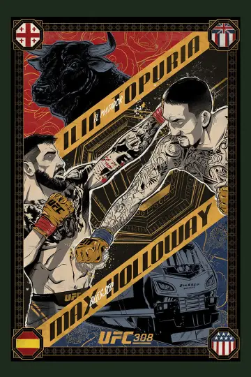 Plakat do filmu "UFC 308: Topuria vs. Holloway" #1153176