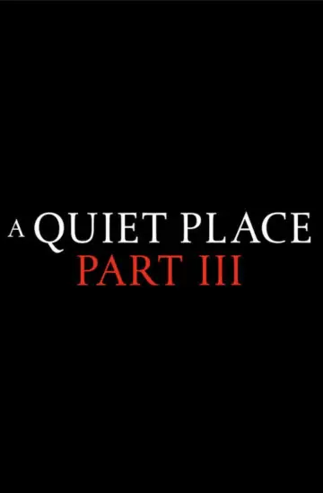 Plakat do filmu "A Quiet Place Part III" #649452