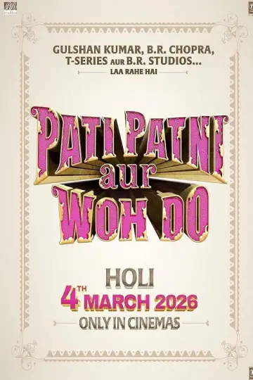 Plakat do filmu "Pati Patni aur Woh Do" #633644