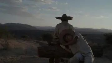El diablo en el camino plakat