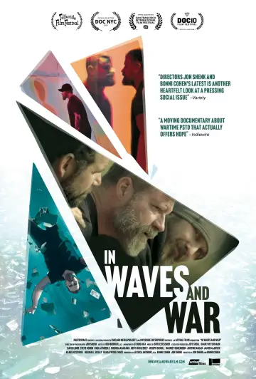 Plakat do filmu "WŚRÓD FAL I NA WOJNIE" #664442