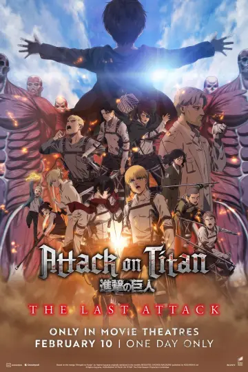 Plakat do filmu "Attack on Titan: THE LAST ATTACK" #590578
