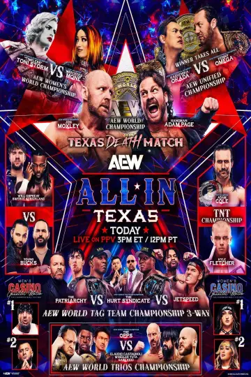Plakat do filmu "AEW All In 2025: Texas" #624004
