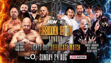 Zasłona do filmu "AEW x NJPW: Forbidden Door 2025" #671395