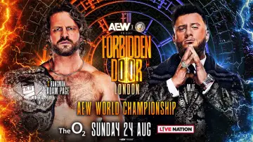 Zasłona do filmu "AEW x NJPW: Forbidden Door 2025" #671396