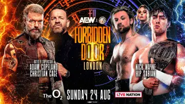 Zasłona do filmu "AEW x NJPW: Forbidden Door 2025" #671414
