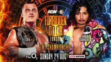 Zasłona do filmu "AEW x NJPW: Forbidden Door 2025" #671418