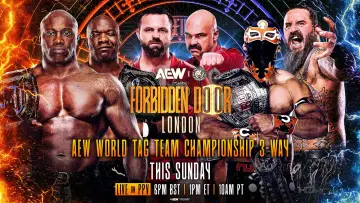 Zasłona do filmu "AEW x NJPW: Forbidden Door 2025" #671420