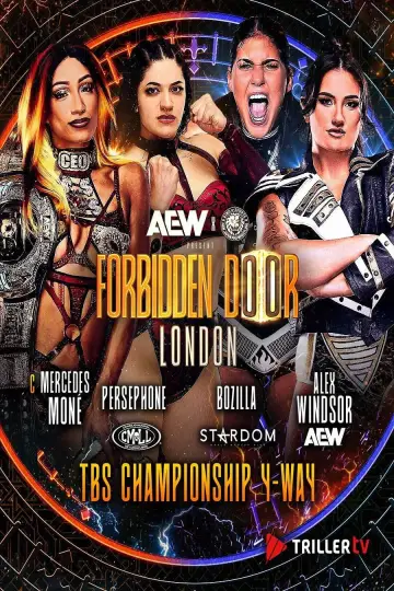 Plakat do filmu "AEW x NJPW: Forbidden Door 2025" #671464