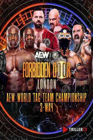 Plakat do filmu "AEW x NJPW: Forbidden Door 2025" #671468