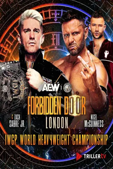 Plakat do filmu "AEW x NJPW: Forbidden Door 2025" #671471