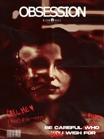 Plakat do filmu "Obsesja" #1192761