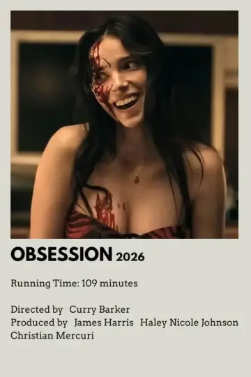 Plakat do filmu "Obsesja" #1211718