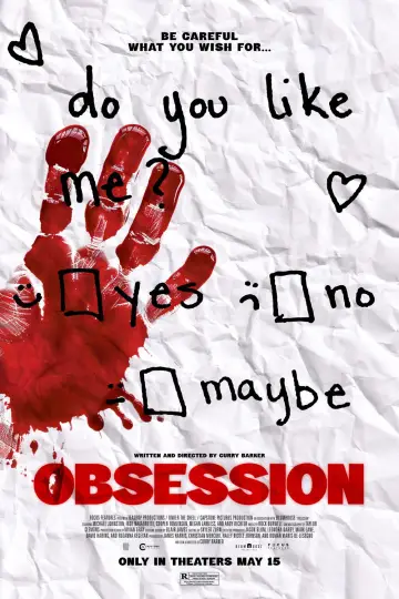 Plakat do filmu "Obsession" #813980