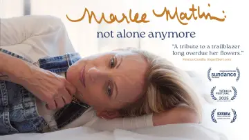 Zasłona do filmu "Marlee Matlin: Not Alone Anymore" #838637