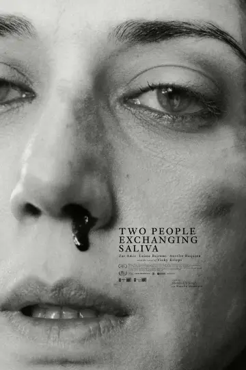 Plakat do filmu "Deux personnes échangeant de la salive" #588355