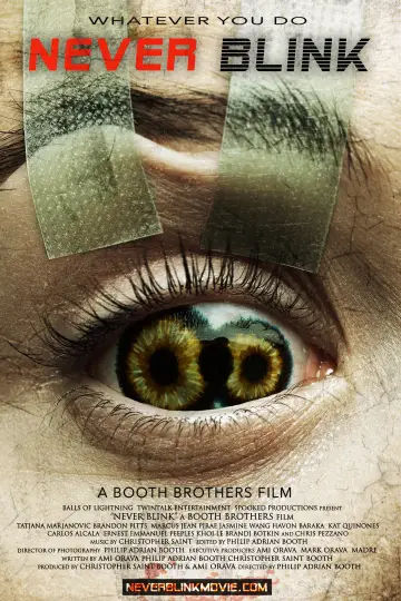 Plakat do filmu "Never Blink" #864276