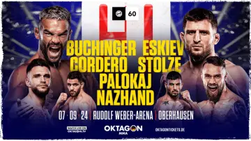 Zasłona do filmu "OKTAGON 60: Buchinger vs. Eskiev" #1569431