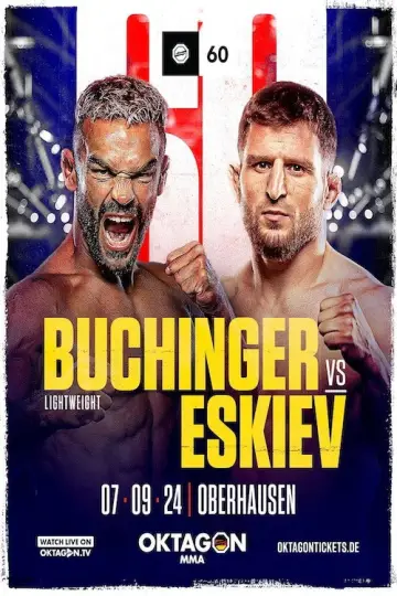 Plakat do filmu "OKTAGON 60: Buchinger vs. Eskiev" #1569435