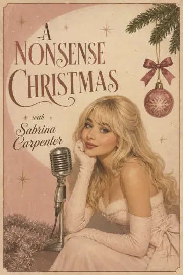 Plakat do filmu "A Nonsense Christmas with Sabrina Carpenter" #1583408