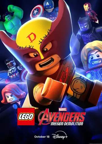 Plakat do filmu "LEGO Marvel Avengers: Misja demolka" #666379
