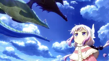 Zasłona do filmu "小林さんちのメイドラゴン さみしがりやの竜" #967361
