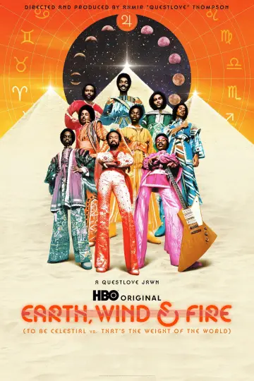 Plakat do filmu "Earth, Wind & Fire (To Be Celestial vs. That