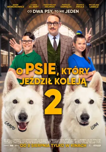 Plakat do filmu "O psie, który jeździł koleją 2" #703504