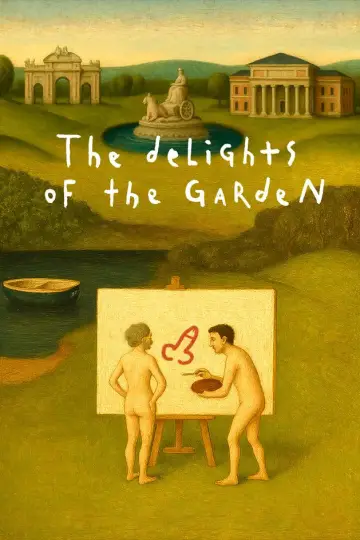 Las delicias del jardín plakat