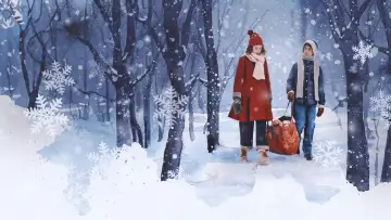 Zasłona do filmu "Śnieżna siostra" #702391